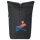 Kurierrucksack Fitness Training Bench Press bunte Silhouette 30-44 Liter Black Melange