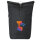 Kurierrucksack Parkour Freerunning bunte Silhouette 30-44 Liter Black Melange