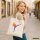 Jutebeutel Kickboxen bunte Silhouette 10 Liter