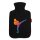 Wärmflasche Kickboxen bunte Silhouette