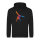 Unisex Hoodie Capoeira bunte Silhouette