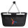 Einkaufskorb faltbar Capoeira bunte Silhouette 20 Liter Black