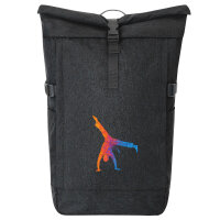 Kurierrucksack Capoeira bunte Silhouette 30-44 Liter...