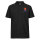 Herren Polo Shirt Paintball bunte Silhouette