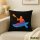 Kissen Canoeing Kajakfahren bunte Silhouette 40x40cm