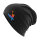 Beanie Canoeing Kajakfahren bunte Silhouette