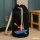 Seesack Canoeing Kajakfahren bunte Silhouette 20 Liter Black