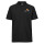Herren Polo Shirt Curling bunte Silhouette