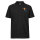 Herren Polo Shirt Eiskunstlauf bunte Silhouette