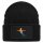 Beanie mit Patch Eiskunstlauf bunte Silhouette Black