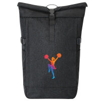 Kurierrucksack Cheerleading bunte Silhouette 30-44 Liter...