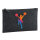 Kulturbeutel Cheerleading bunte Silhouette 1 Liter Charcoal