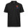 Herren Polo Shirt Inline Skating bunte Silhouette