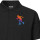 Herren Polo Shirt Inline Skating bunte Silhouette