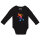 Baby Body Inline Skating bunte Silhouette