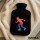 Wärmflasche Inline Skating bunte Silhouette