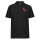 Herren Polo Shirt Windsurfen bunte Silhouette