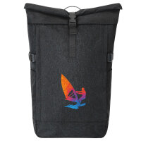 Kurierrucksack Windsurfen bunte Silhouette 30-44 Liter...