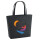 Filz Shopper Kitesurfen bunte Silhouette 22 Liter