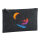Kulturbeutel Kitesurfen bunte Silhouette 1 Liter Charcoal