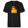 Herren T-Shirt Quietscheente Feuerwehr Comic Gummiente
