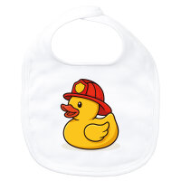 Baby Lätzchen Quietscheente Feuerwehr Comic...