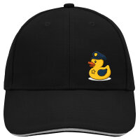 Kappe Quietscheente Polizei Comic Gummiente