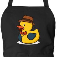 Schürze Quietscheente Verkauf Comic Gummiente mit...