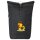 Kurierrucksack Quietscheente Verkauf Comic Gummiente 30-44 Liter Black Melange