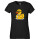 Damen T-Shirt Quietscheente Büro Comic Gummiente