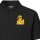 Herren Polo Shirt Quietscheente Büro Comic Gummiente