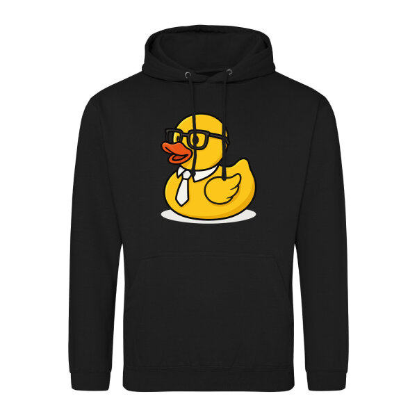 Unisex Hoodie Quietscheente Büro Comic Gummiente