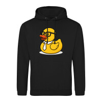 Unisex Hoodie Quietscheente Büro Comic Gummiente