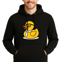 Unisex Hoodie Quietscheente Büro Comic Gummiente