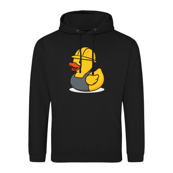 Unisex Hoodie Quietscheente Industrie Comic Gummiente