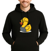 Unisex Hoodie Quietscheente Industrie Comic Gummiente