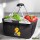 Einkaufskorb faltbar Quietscheente Industrie Comic Gummiente 20 Liter Black