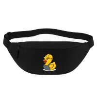Bauchtasche Quietscheente Industrie Comic Gummiente 2,5...