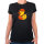 Damen T-Shirt Quietscheente Einzelhandel Comic Gummiente