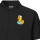 Herren Polo Shirt Quietscheente Altenpflege Comic Gummiente