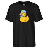 Herren T-Shirt Quietscheente Gesundheits- und...