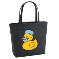 Filzshopper Quietscheente Krankenpflege Comic Gummiente,...
