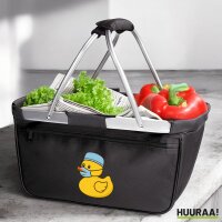 Einkaufskorb faltbar Quietscheente Gesundheits- und...