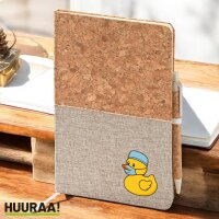 Notizbuch A5 Quietscheente Gesundheits- und Krankenpflege...