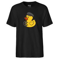 Herren T-Shirt Quietscheente Kraftfahrt Comic Gummiente