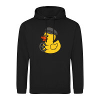 Unisex Hoodie Quietscheente Kraftfahrt Comic Gummiente