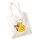 Jutebeutel Quietscheente Küche Comic Gummiente 10 Liter