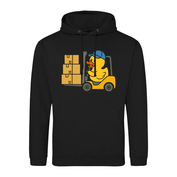 Unisex Hoodie Quietscheente Lager Comic Gummiente