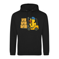 Unisex Hoodie Quietscheente Lager Comic Gummiente