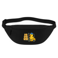 Bauchtasche Quietscheente Lager Comic Gummiente 2,5 Liter...
